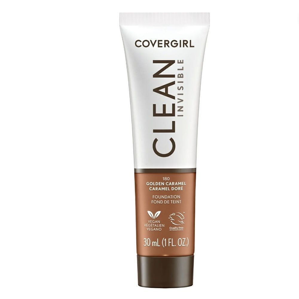 Covergirl clean invisible liquid foundation golden caramel